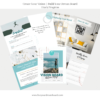 instructions workbook for how to display and track your vision board